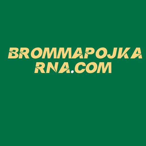 Logo da BROMMAPOJKARNA